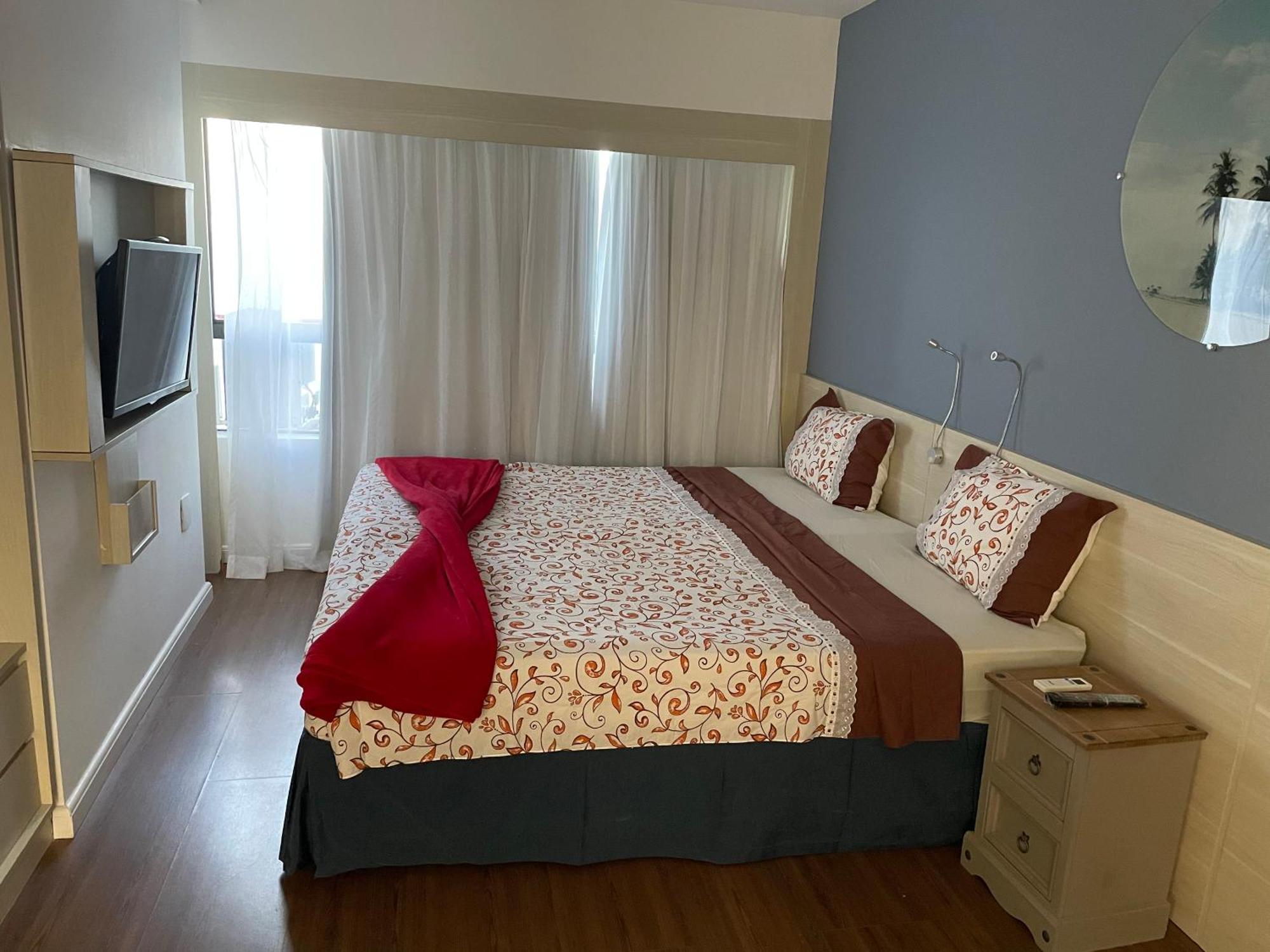 Hotel Navegantes Vista Para Mar Boa Viagem ريسيفي الغرفة الصورة